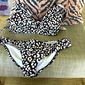 Jessica Simpson Cool Cats triangle bikini